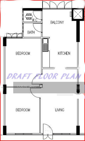 Blk 2 Hougang Avenue 3 (Hougang), HDB 3 Rooms #123828692